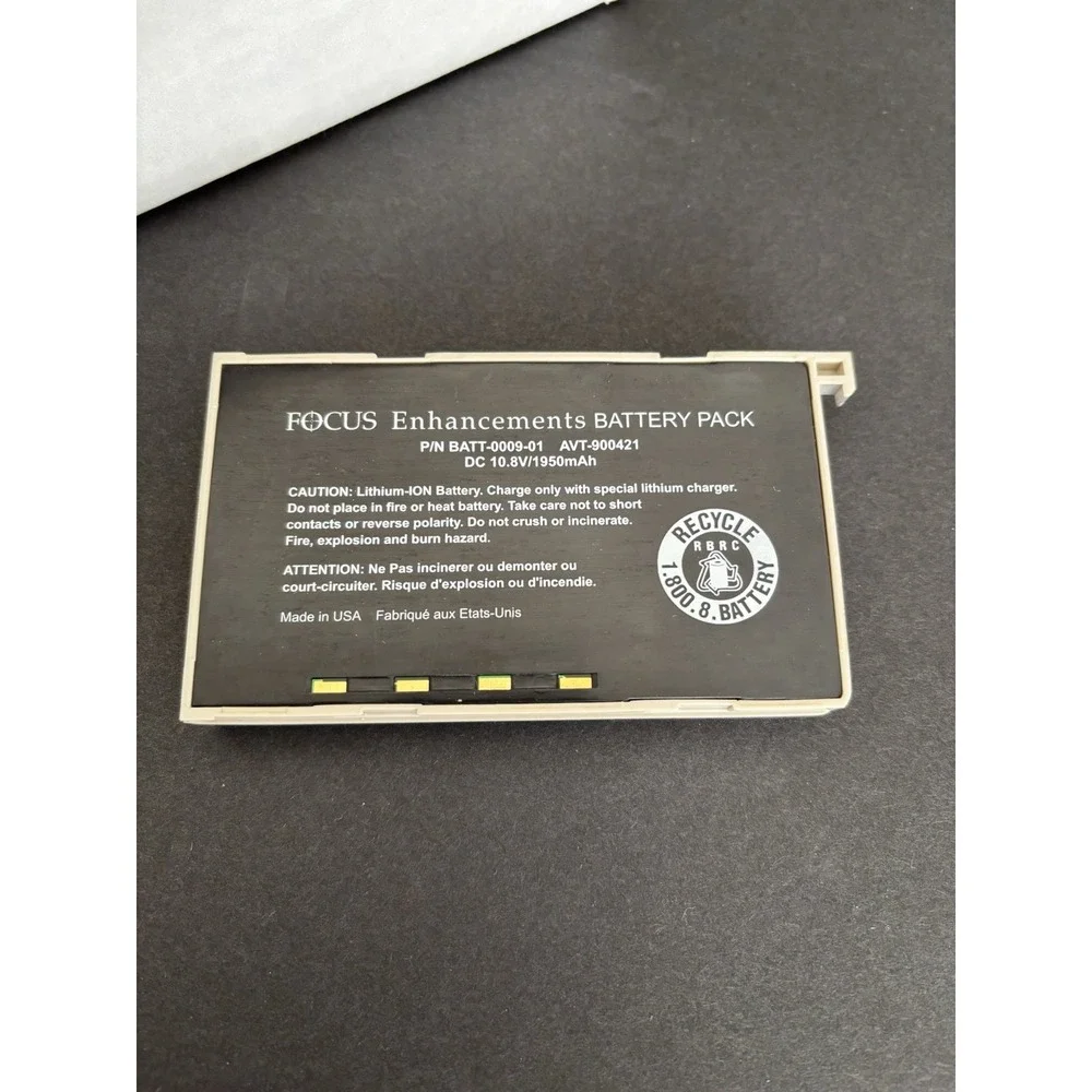 Focus Enhancements FS-4 Li-Ion Battery Pack 0009-01 for FS4 DC 1050 mAh-NEW